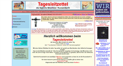 Desktop Screenshot of bibellese.fcdi.de